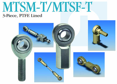 MTSM - T/MTSF - embouts à rotule solides de T, 3 - embouts à rotule sphériques de lien rayés par PTFE de morceau