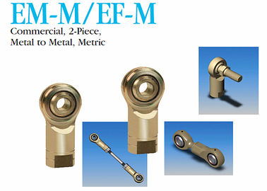 Fin de support - M/E-F - embouts à rotule sphériques métriques 2-Piece de M métal sur métal pour la construction
