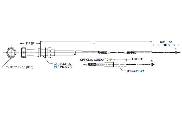 Série du mélange de tête de câble de commande de commande de puissance de sortie de câble métallique 565 - 557 pour la machine d'ingénieur