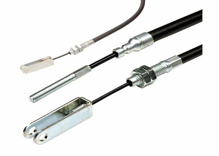 Le câble adapté aux besoins du client de frein à main/freinent longtemps des pièces de machines de construction de câble de commande