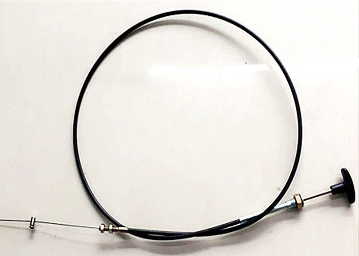 Noir non - fermez à clef les garnitures de câble de commande/tête va-et-vient flexible de câbles de commande