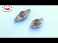 Pivot de plaque de montage de pivot de cloison étanche de bride de pivot