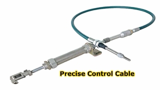 Ensemble de câbles de commande push-pull en acier inoxydable avec cylindre pour l'industrie et les véhicules