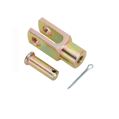 Acier galvanisé de Pin Cotter Threaded Clevis Pin de chape d'acier inoxydable de cylindre