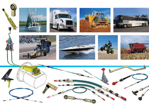 câbles de commande industrielle/push-pull-4b résistants aux températures élevées