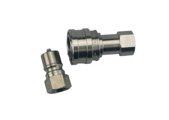 SS316 couplage rapide hydraulique de 1 pouce, raccords de déconnexion rapide de tuyau hydraulique
