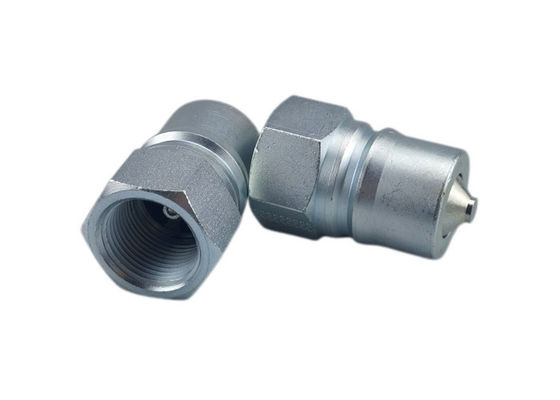 ISO 7241-B raccords hydrauliques à couple rapide ouvert et fermé