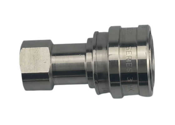 1/8" type 316 accouplement étroit d'acier inoxydable de la série CB-1 rapide hydraulique