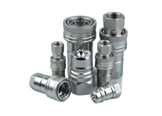 Acier ISOA Nouveau type fermé raccords hydrauliques à raccordement rapide ISO 7241A