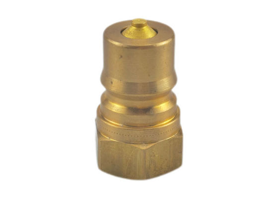 ISO9001 raccords à déconnexion rapide en laiton hydraulique