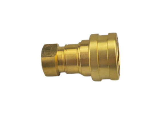 ISO9001 raccords à déconnexion rapide en laiton hydraulique