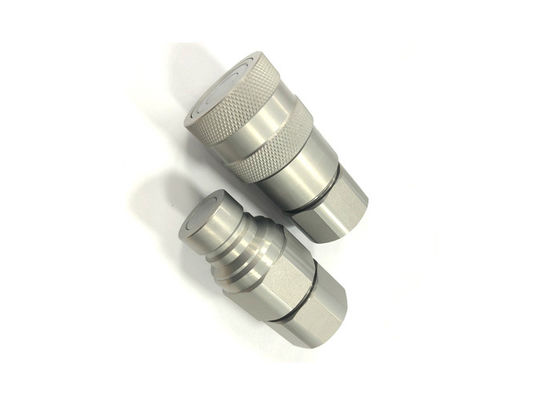 Accouplement rapide hydraulique à haute pression avec manche de verrouillage 1/4 "