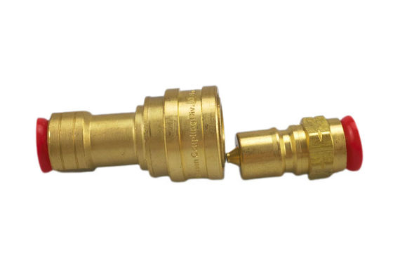Machining CNC 3/8 pouces en laiton connecteur rapide mâle