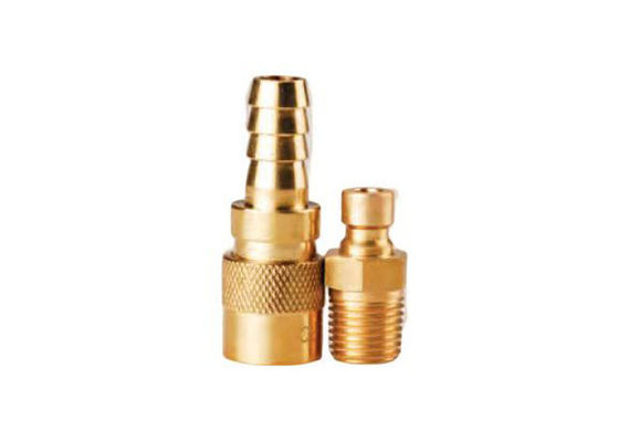 Couplings rapides en laiton sans soupape pour ligne modulaire 1,5 MPa