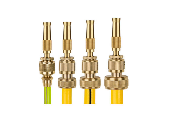 Connecteur de pistolet à pulvérisation en laiton réglable à haute pression