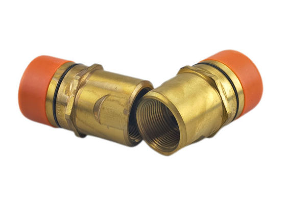 Les raccords de raccordement rapide à filetage NBR, les raccords de raccordement rapide hydraulique en laiton