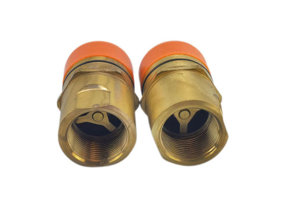 Les raccords de raccordement rapide à filetage NBR, les raccords de raccordement rapide hydraulique en laiton