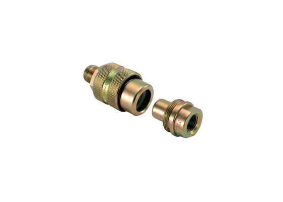 Les prises hydrauliques en acier zinc plaqué en fil de connexion rapide