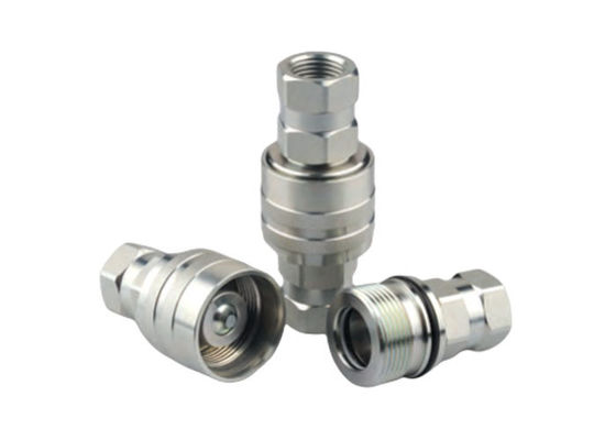 Socket d'accouplement rapide hydraulique verrouillé par fil avec prise de vanne / vanne CVV