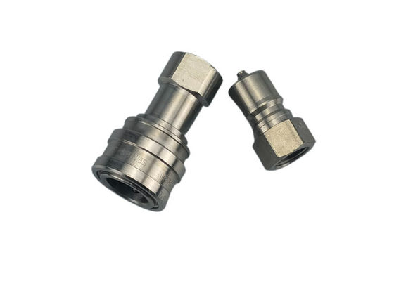 Couplings en acier plaqué zinc de 3 pouces