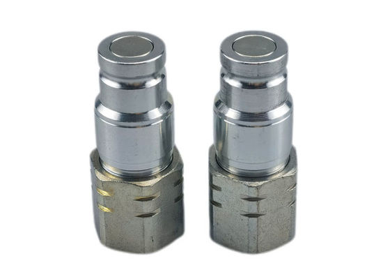 ISO 16028 raccords de tuyaux hydrauliques à face plate en acier au carbone