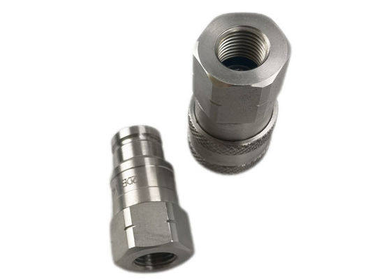 BSPP 316 Accouplement hydraulique à face plate en acier inoxydable