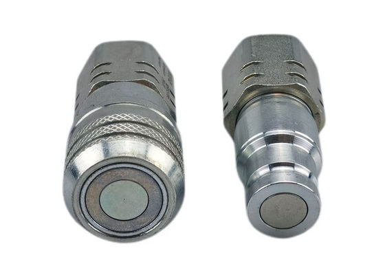 Couplings à décharge rapide à face plate en acier au carbone de 5/8"