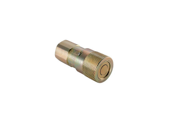Couplings hydrauliques à raccordement rapide à face plate en acier de 1'