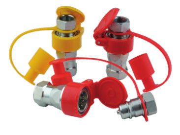 G1/2 Accouplements rapides agricoles, accouplement rapide hydraulique en acier au carbone