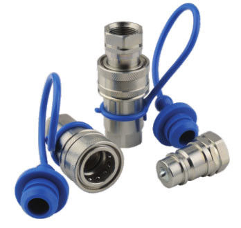 G1/2 Accouplements rapides agricoles, accouplement rapide hydraulique en acier au carbone