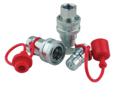 G1/2 Accouplements rapides agricoles, accouplement rapide hydraulique en acier au carbone
