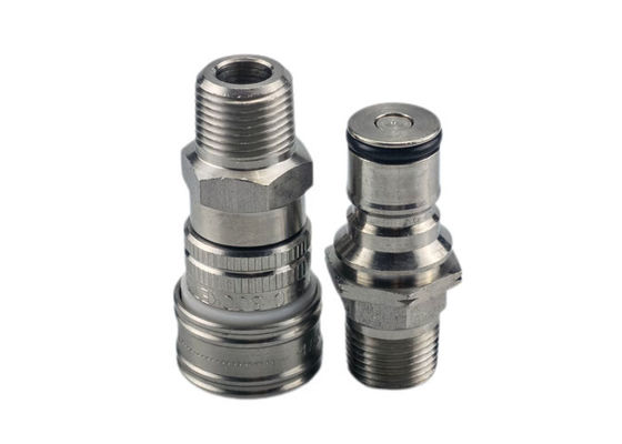 1500psi 0,25'' couplage rapide en acier inoxydable nominal