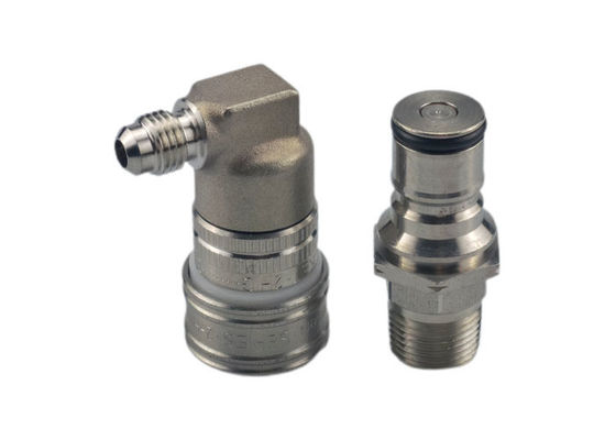 Couplings à décharge rapide en acier inoxydable pour les équipements militaires