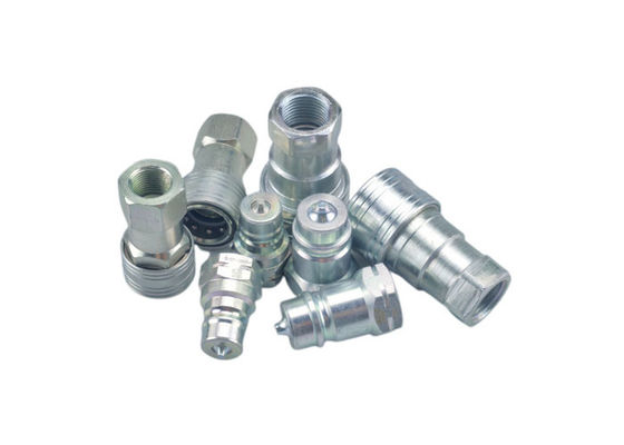 IATF 16949 Coupleurs hydrauliques ISO en acier inoxydable de 1 pouce
