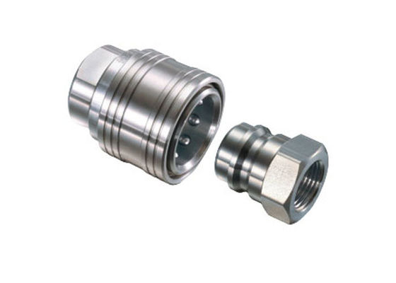BSPP raccords de raccordement rapide en acier inoxydable de 1/8"