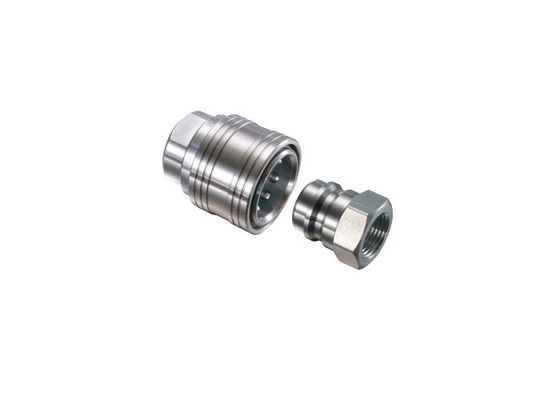BSPP raccords de raccordement rapide en acier inoxydable de 1/8"