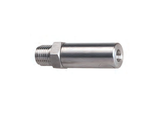 Type semi-automatique couplage rapide hydraulique 304 bouton de pression en acier inoxydable 6Mpa