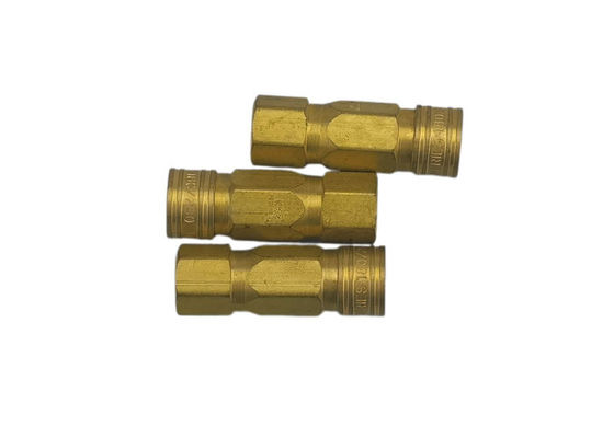 14 bar de cuivre tuyau de jardin Connexion rapide, coupure à sens unique