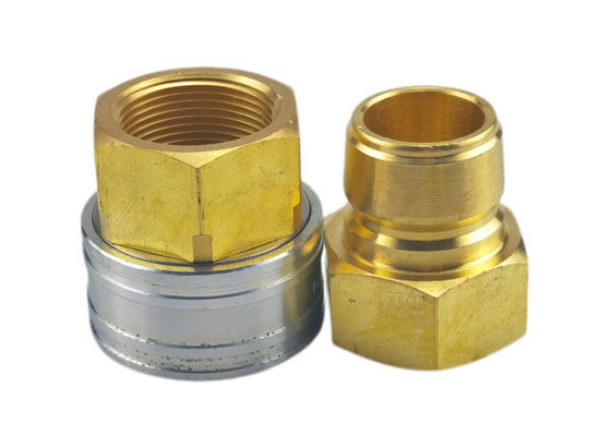 Couplings à libération rapide en acier inoxydable de 2 pouces non valvus