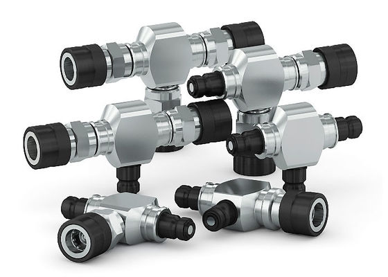 Couplings de tuyaux hydrauliques à tension de boulons 150Mpa Couplings de tuyaux à haute pression