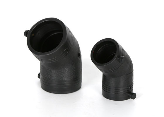 Adaptateur de coude de 45 degrés pour tuyauterie en PE HDPE