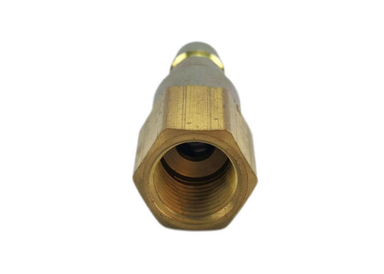 Connexions d'extrémité mâle en laiton Accouplement rapide pneumatique
