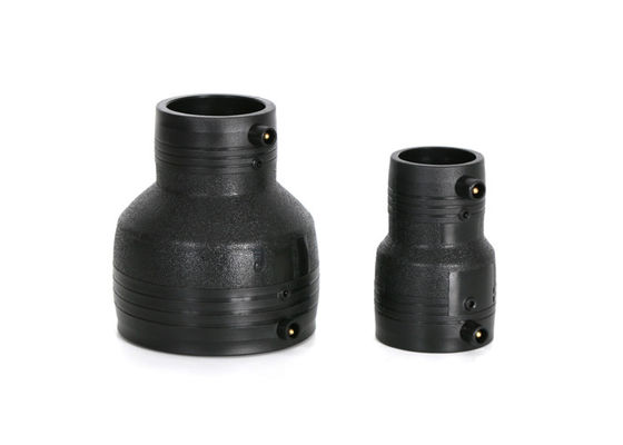 PE100 HDPE raccords de soudage par électrofusion couplage réducteur 200 x 110 mm