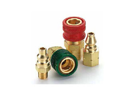 Couplings à connexion rapide nominale de 1/4" en acétylène