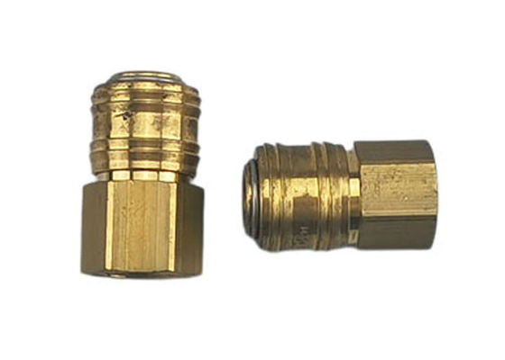 Accouplement rapide pneumatique à débit élevé, accouplement de déconnexion rapide.