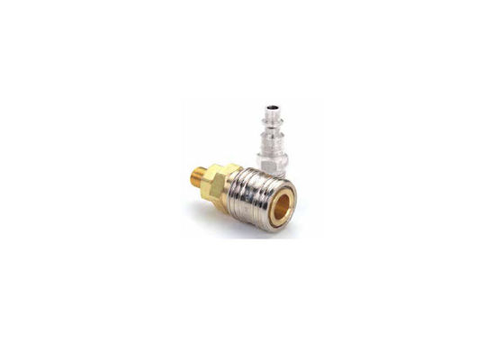 Connecteur rapide pneumatique en acier zincé de 3/8"