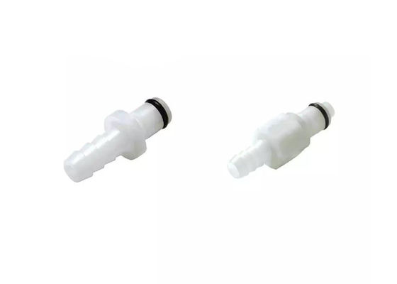 1/4" garnitures pneumatiques de connexions de garnitures de Barb Male CPC de tuyau de bâti rapide en plastique de panneau