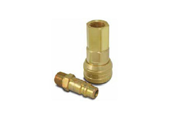 Appareils à accouplement pneumatique à fonctionnement automatique de débranchement à sens unique de type pin