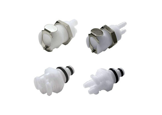 L'identification 1/16 jumelle de tube de connecteur de CPC de série de ptc relient vite l'accouplement liquide