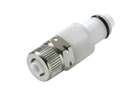 1/8" garnitures pneumatiques de bâti de panneau de connexion masculine de CPC de contact de l'écoulement deux